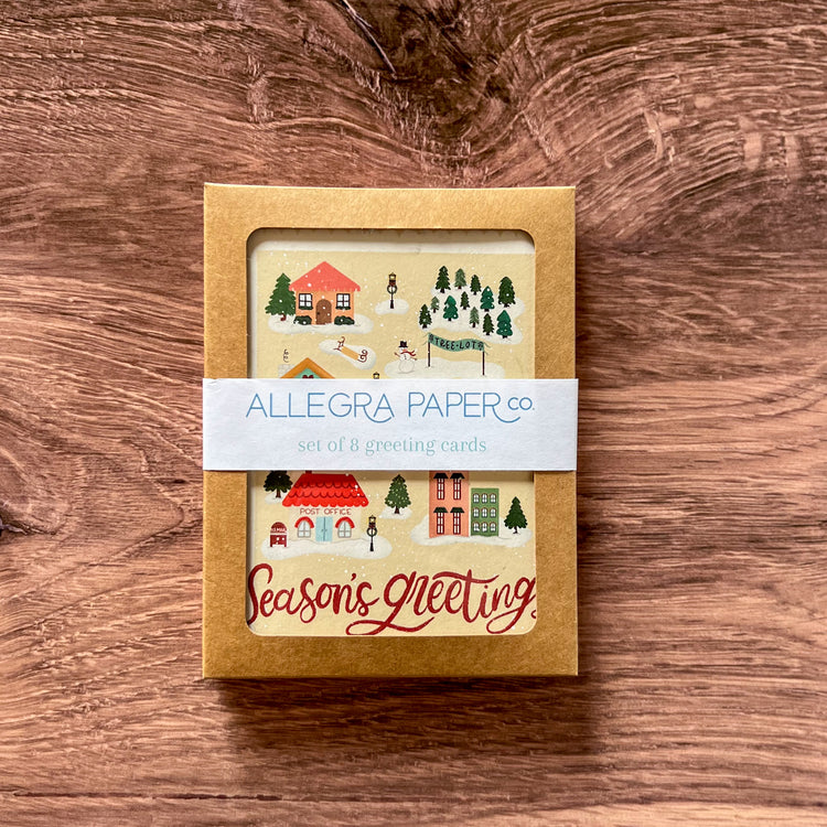 Season's Greetings Boxed Card Set of 8