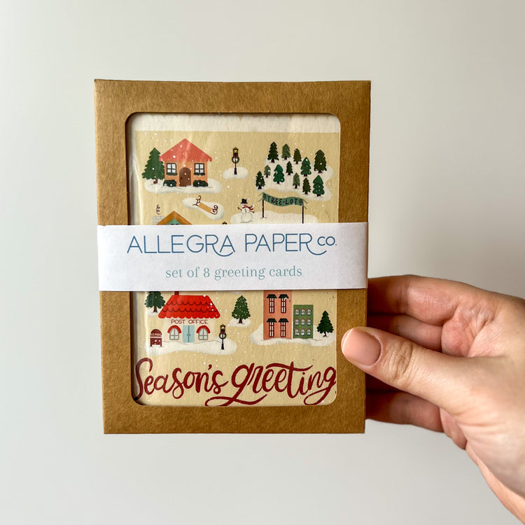 Season's Greetings Boxed Card Set of 8