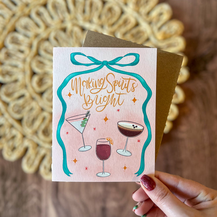 Making Spirits Bright Boxed Card Set of 8