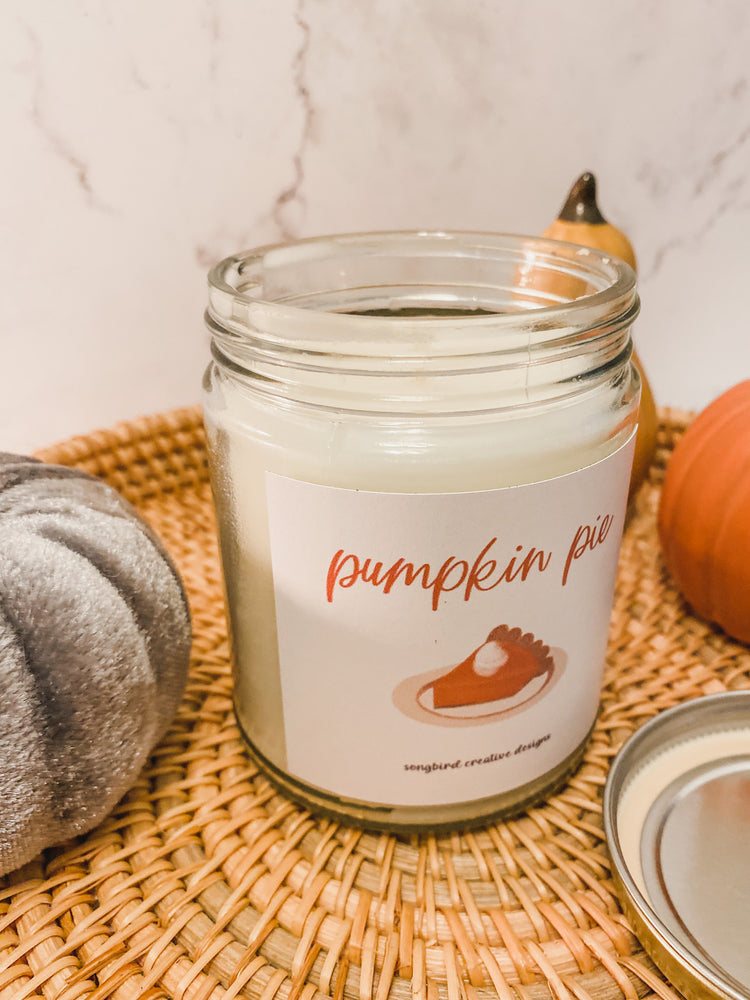 Pumpkin Pie Scented Candle