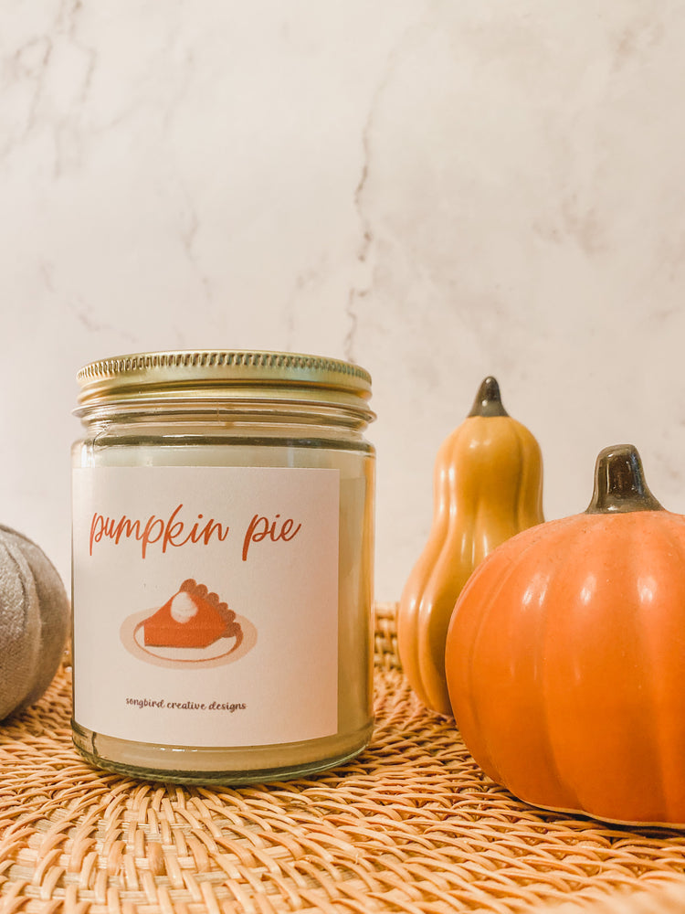 Pumpkin Pie Scented Candle