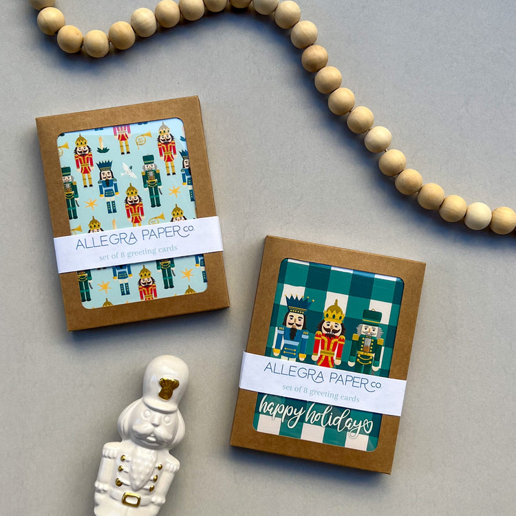 Happy Holidays Nutcracker Card