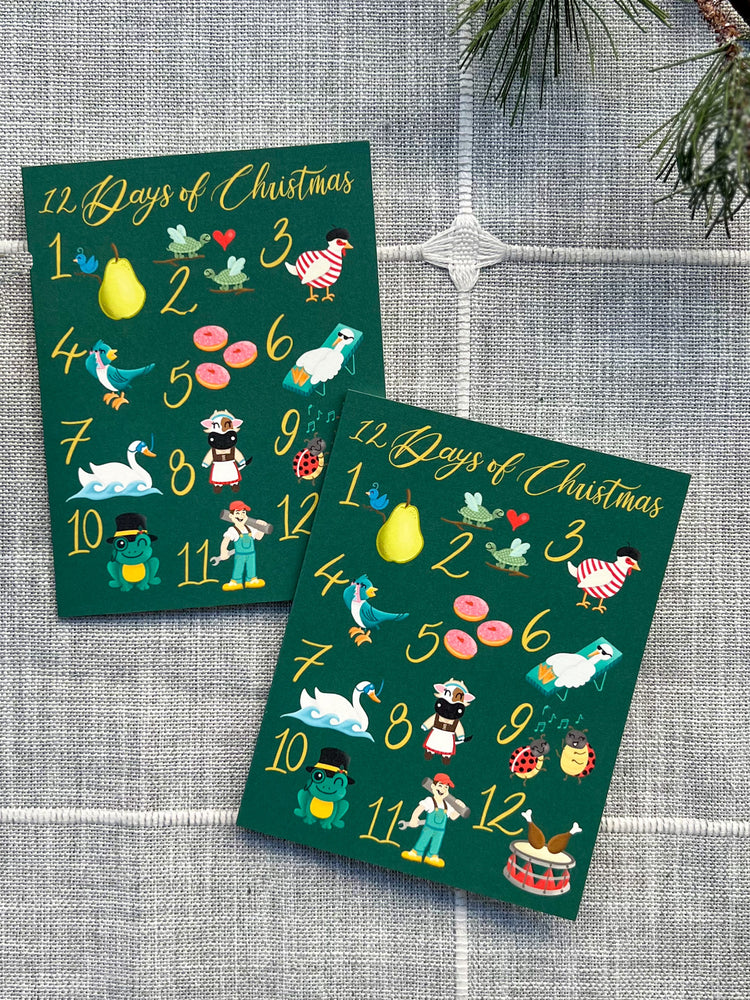 12 Days of Christmas Card