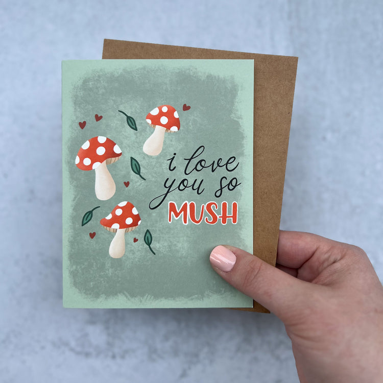 I Love You So Mush Valentine's Day Love Card