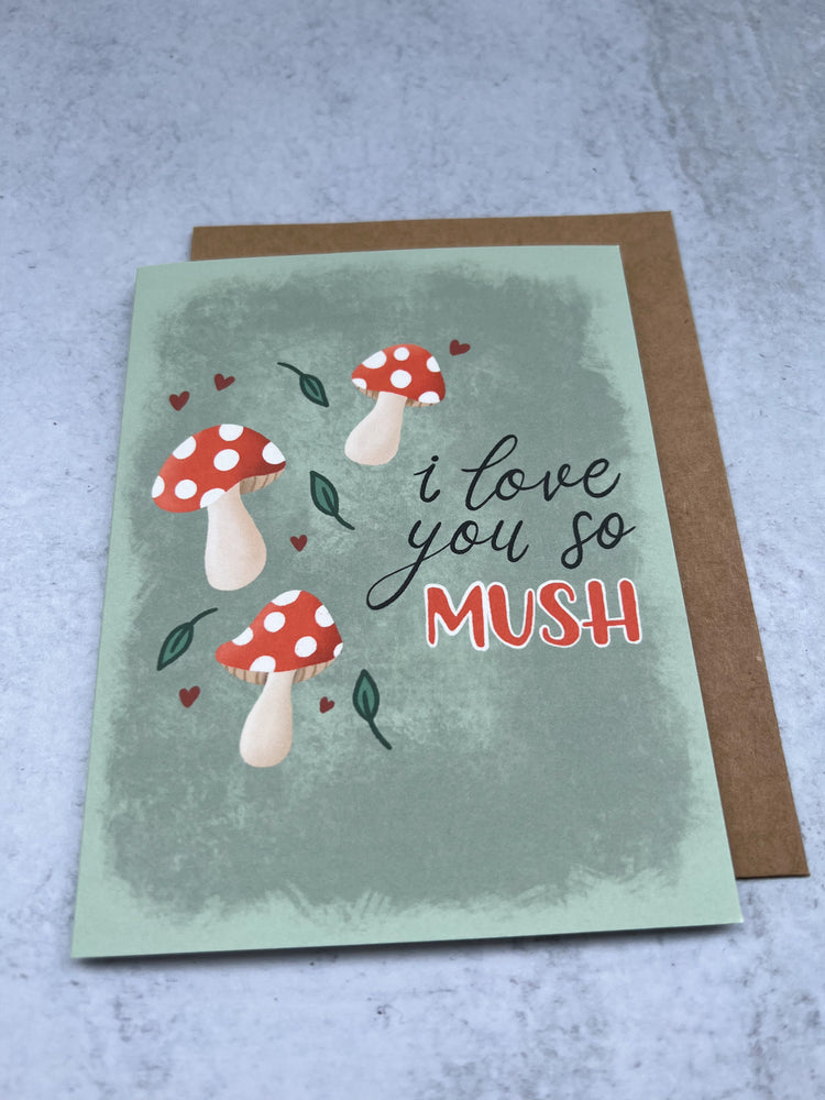 I Love You So Mush Valentine's Day Love Card