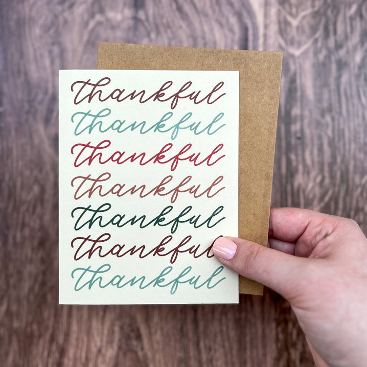Thankful Fall Card