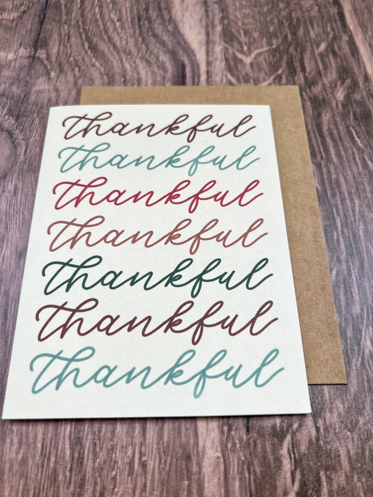 Thankful Fall Card