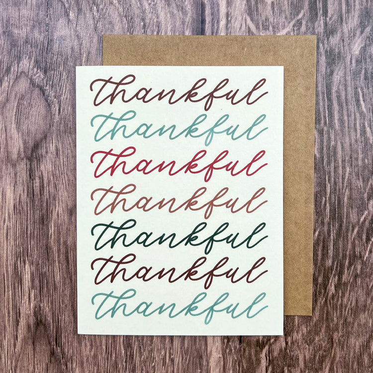 Thankful Fall Card