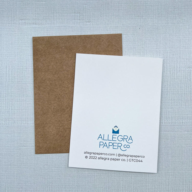 Thanks a Bunch Thank You Card