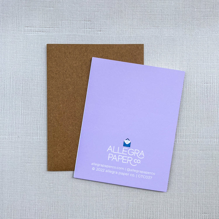 Sending You a Cup of Positivity Card