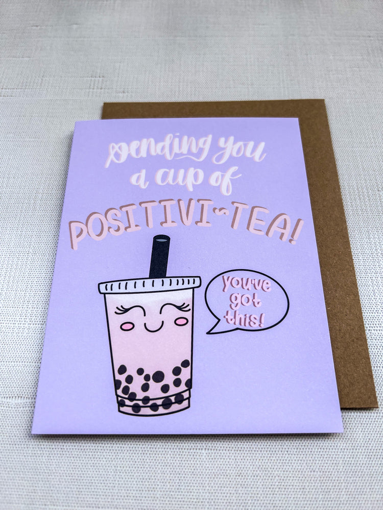 Sending You a Cup of Positivity Card