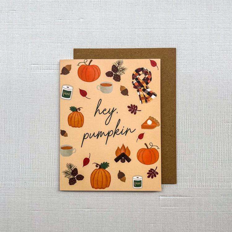 Hey, Pumpkin Greeting Card
