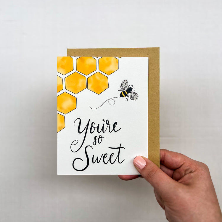 You're So Sweet Thank You Card