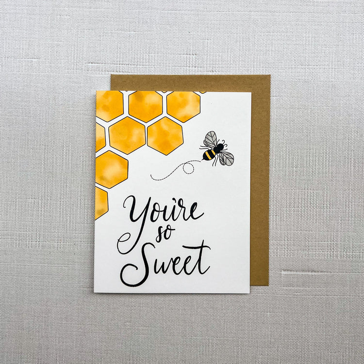 You're So Sweet Thank You Card
