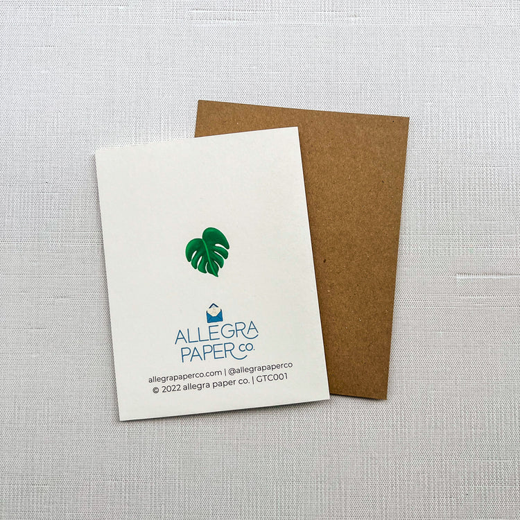 Have an Unbe-leaf-able Birthday Card