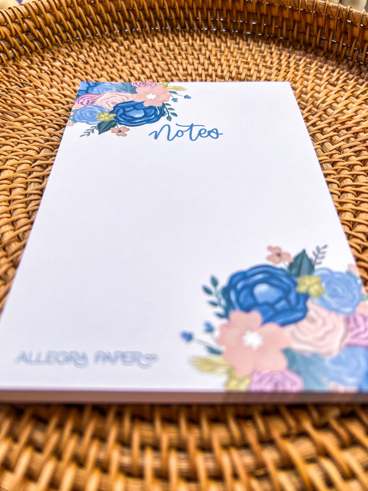 Floral Notepad