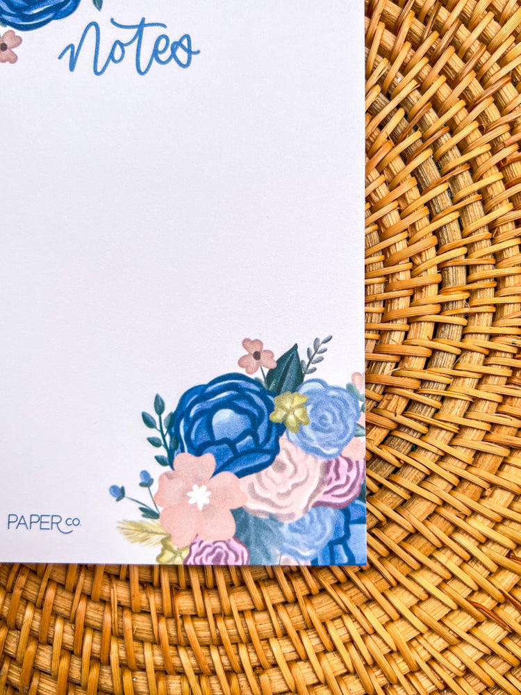 Floral Notepad