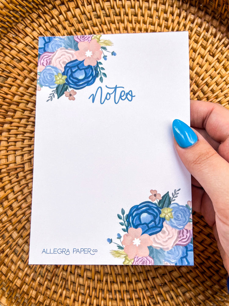 Floral Notepad
