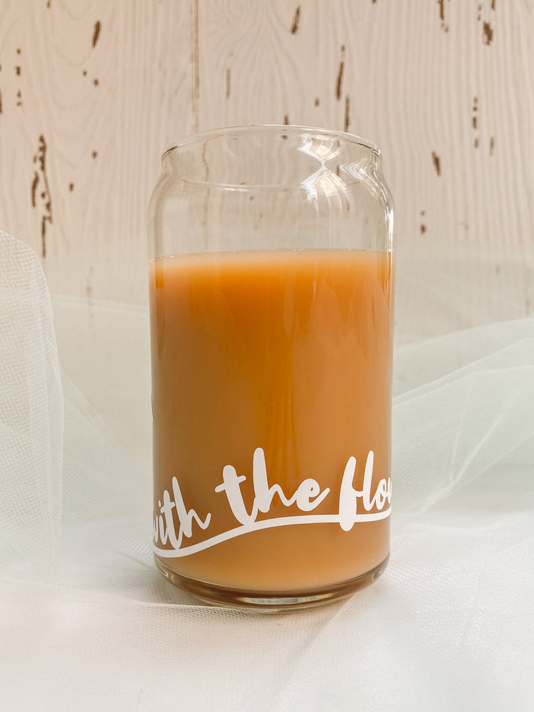 Go With the Flow Soda Can Glass