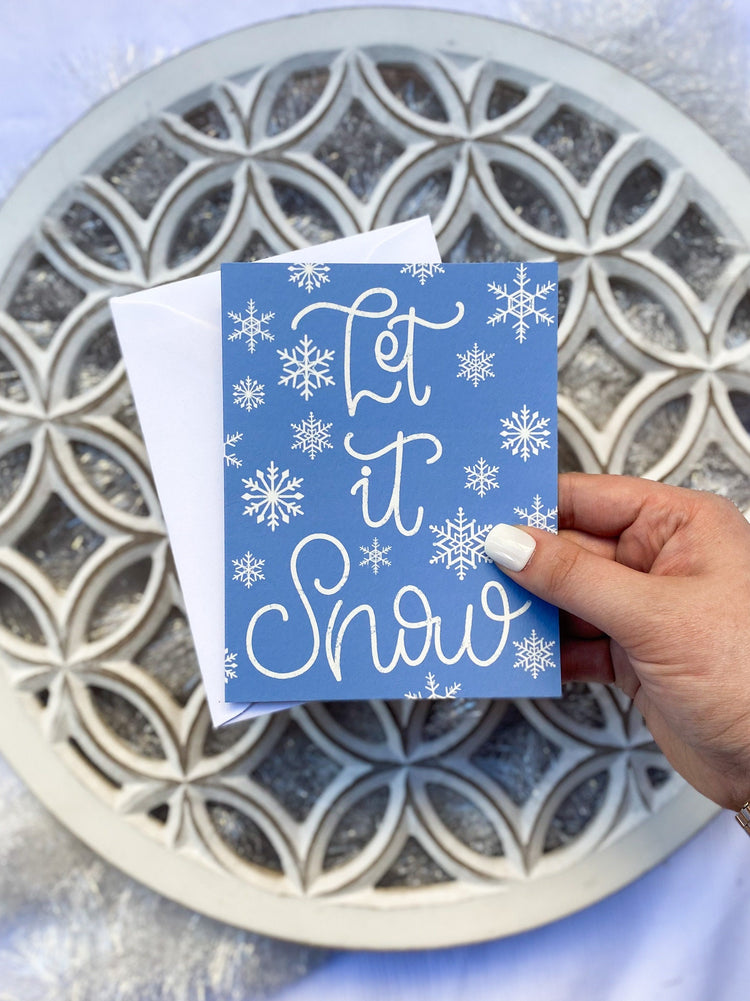 Let It Snow Holiday Card
