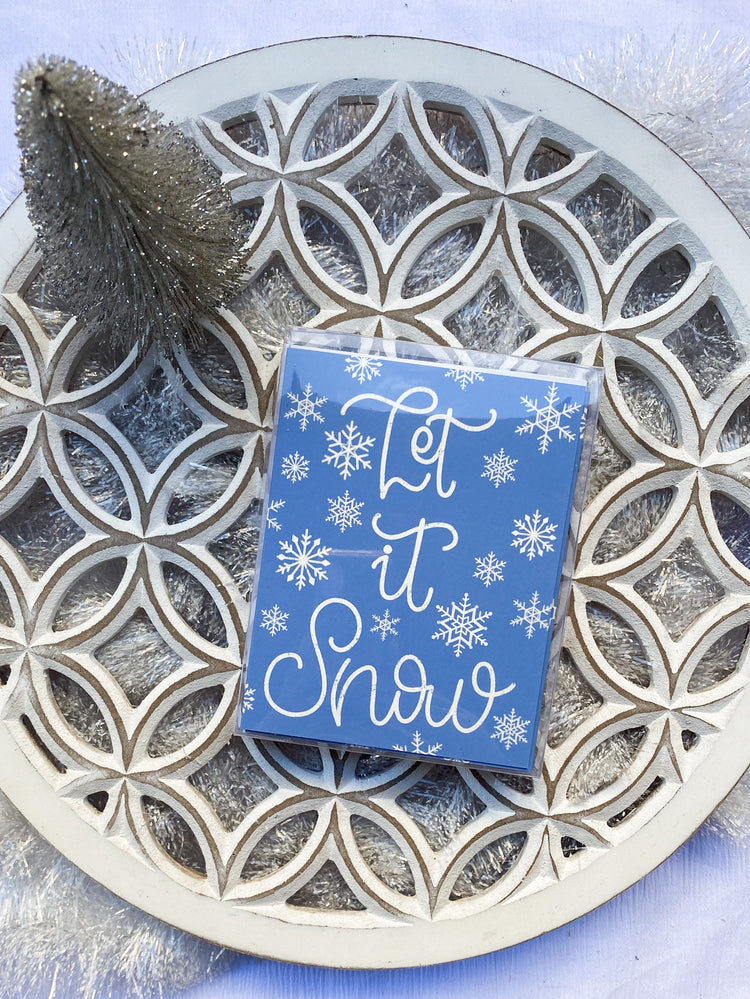 Let It Snow Holiday Card