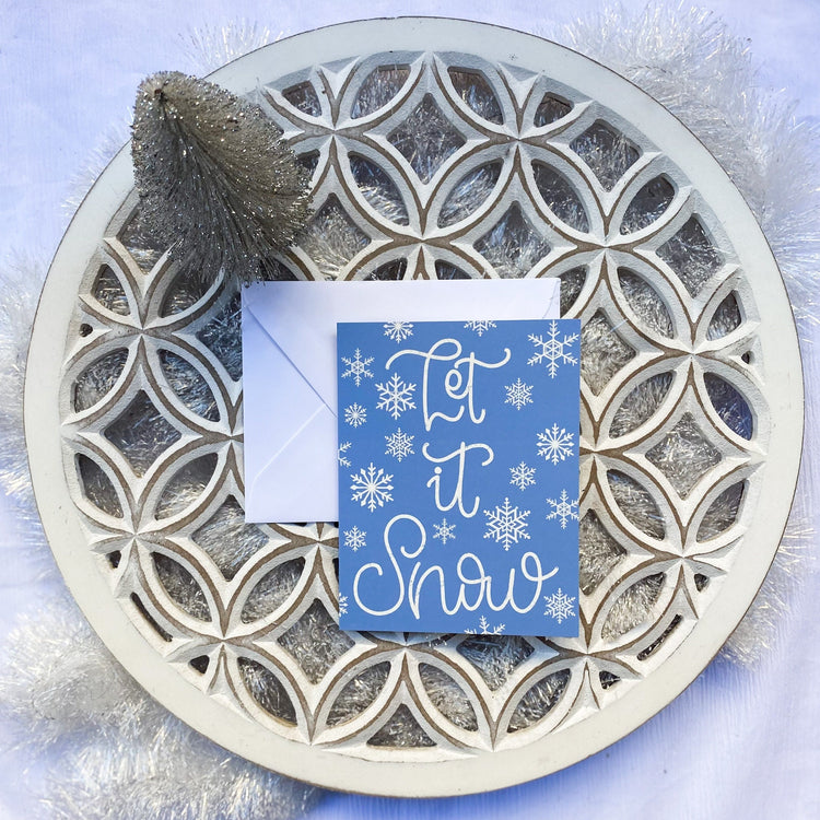 Let It Snow Holiday Card