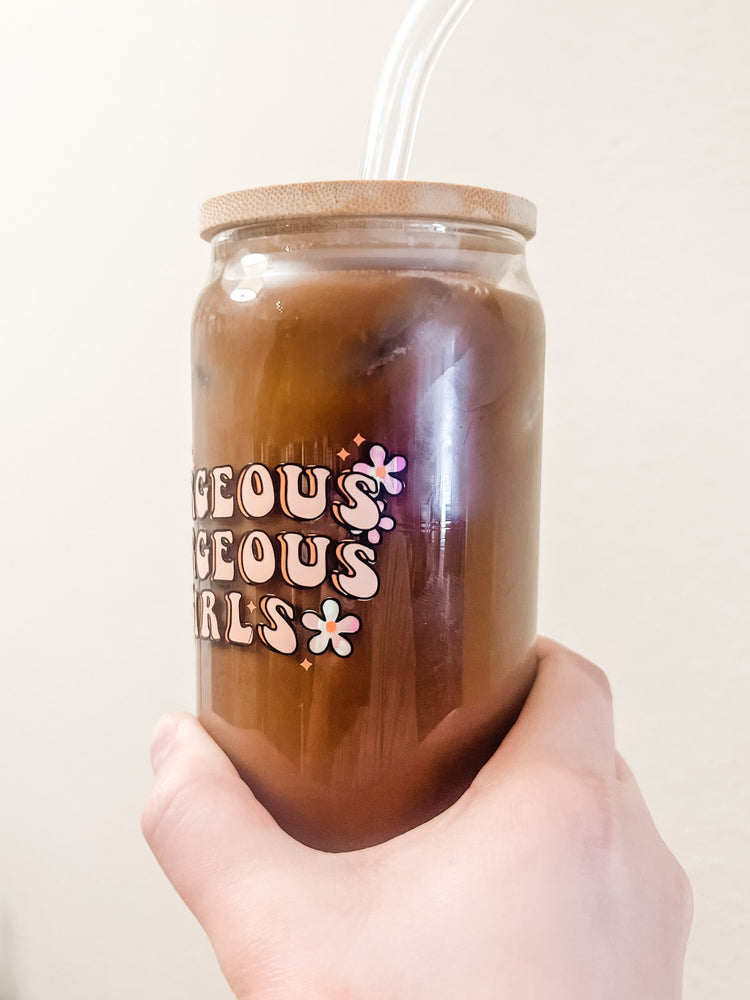 Gorgeous Gorgeous Girls Soda Can Glass