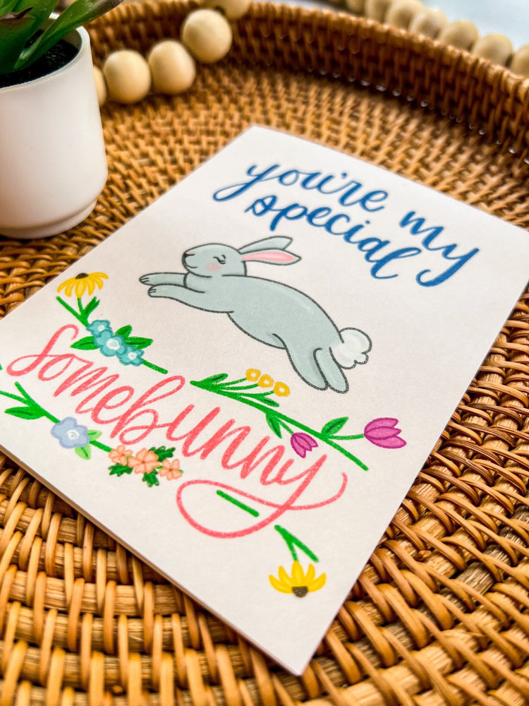 You're My Special Somebunny Greeting Card