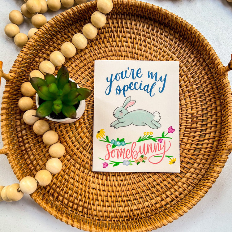 You're My Special Somebunny Greeting Card