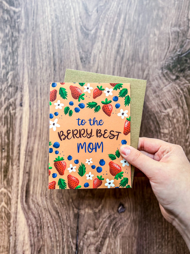Berry Best Mom Mother’s Day Card