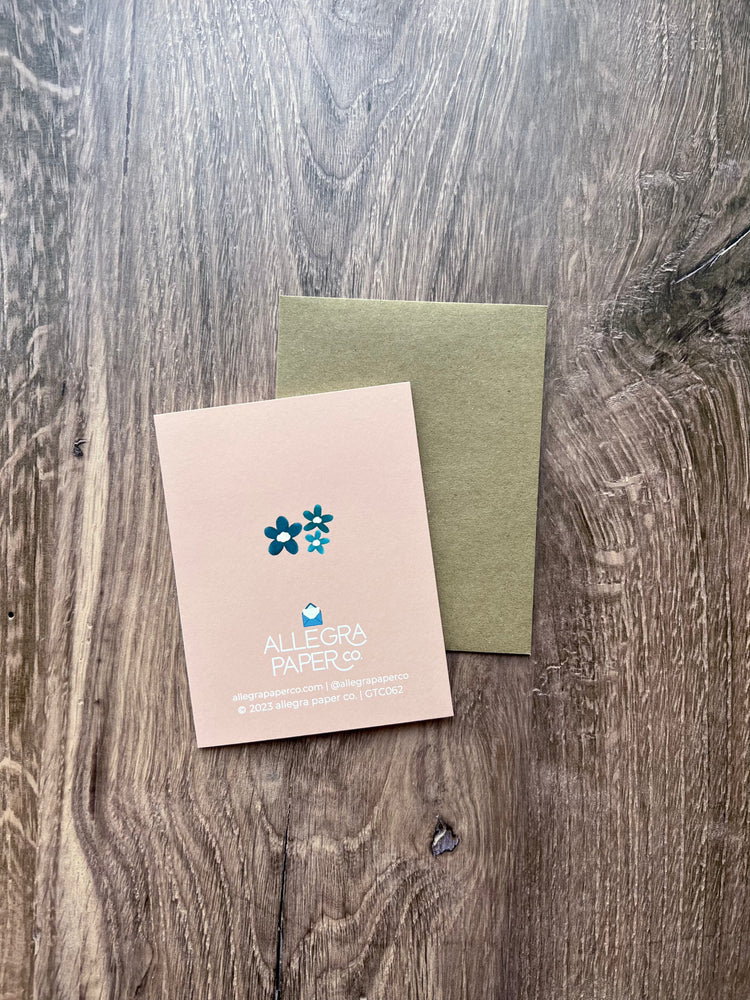 Big and Small Things You Do Mother’s Day Card