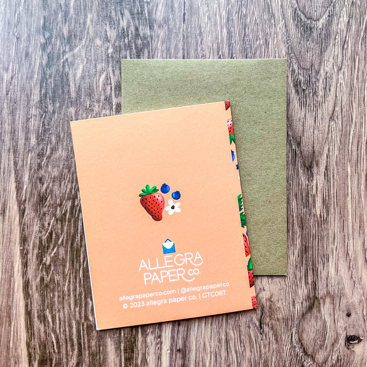 Berry Best Mom Mother’s Day Card