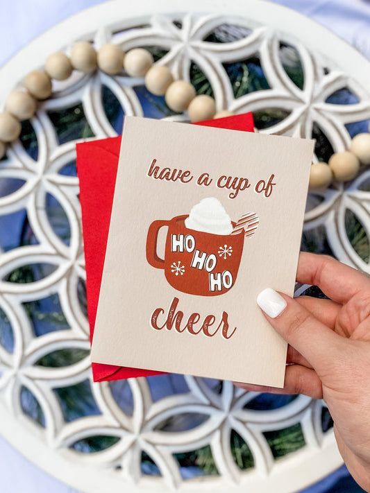 Have a Cup of Cheer Christmas Card